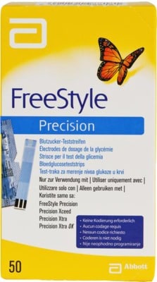 FreeStyle Precision Blutzucker-Teststreifen