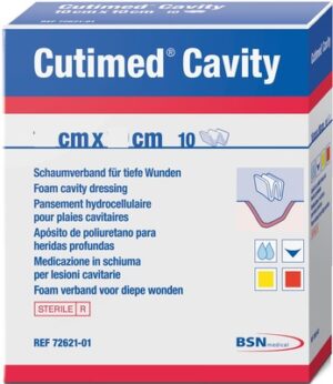 CUTIMED Cavity Schaumverb.5x6 cm nicht haftend