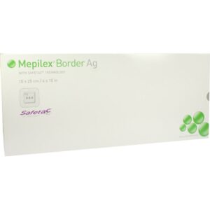 MEPILEX Border Ag Schaumverb.10x25 cm steril