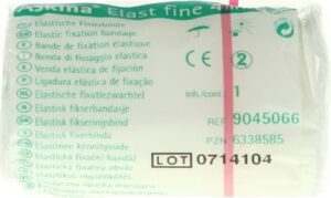 ASKINA Elast Fine Binde 6 cmx4 m cellophaniert