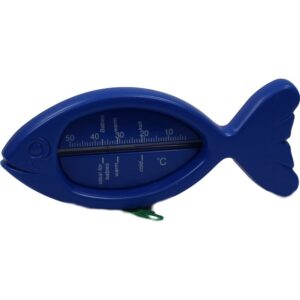 BADETHERMOMETER Fisch blau