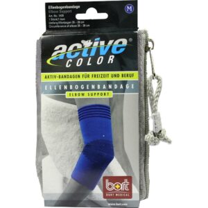 BORT ActiveColor Ellenbogenbandage medium blau