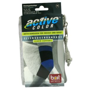 BORT ActiveColor Ellenbogenbandage medium schw.