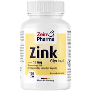 Zein Pharma Zink-Chelat 15mg Magensaftresistente Kapseln