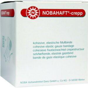 NOBAHAFT Crepp kohäsive Mullbinde 10 cmx20 m