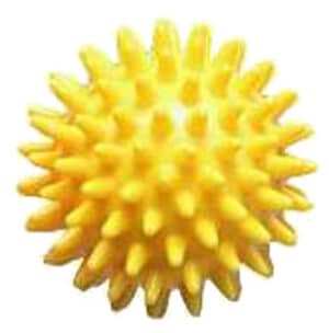MASSAGEBALL Igel 8 cm gelb