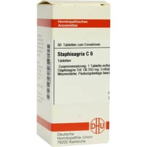 STAPHISAGRIA C 6 Tabletten