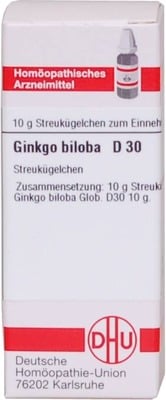 GINKGO BILOBA D 30 Globuli