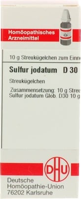 SULFUR JODATUM D 30 Globuli