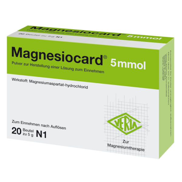 MAGNESIOCARD 5 mmol Plv.z.Her.e.Lsg.z.Einnehmen