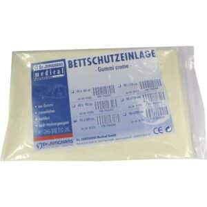 BETTSCHUTZEINLAGE Gummi 90x100 cm creme