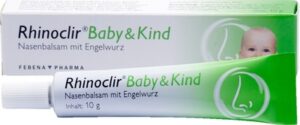 RHINOCLIR Baby & Kind Nasenbalsam mit Engelwurz