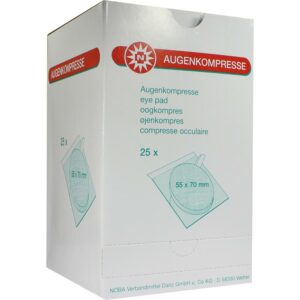 AUGENKOMPRESSEN 55x70 mm steril einzeln verpackt