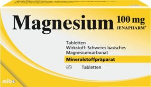 MAGNESIUM 100 mg Jenapharm Tabletten