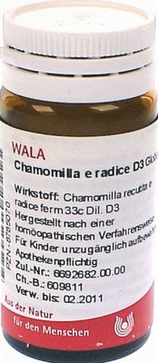 Chamomilla e radice D3 Globuli