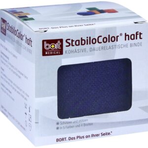 BORT StabiloColor haft Binde 6cm blau