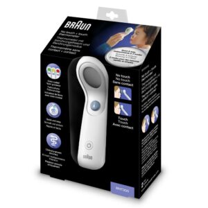 BRAUN No touch+touch Stirnthermometer