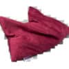 KIRSCHKERNKISSEN 20x30 cm mit Flausch bordeaux