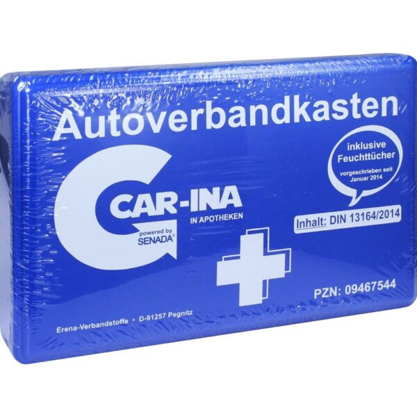 SENADA CAR-INA Autoverbandkasten blau