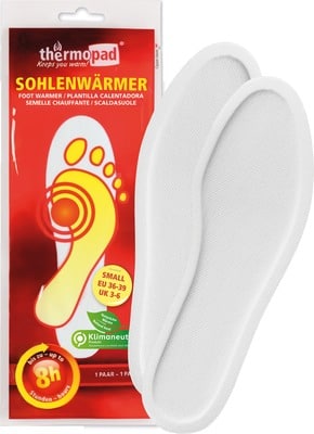 THERMOPAD Sohlenwärmer Größe S