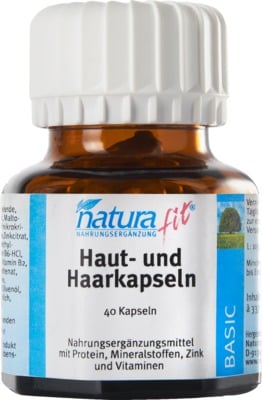 NATURAFIT Haut und Haarkapseln