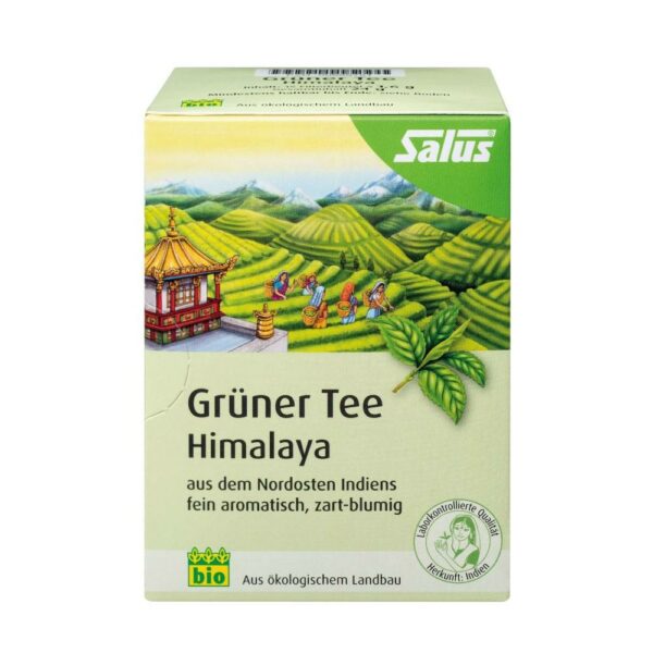 Grüner Tee Himalaya Bio Salus Filterbeutel