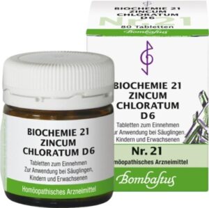 BIOCHEMIE 21 Zincum chloratum D 6 Tabletten