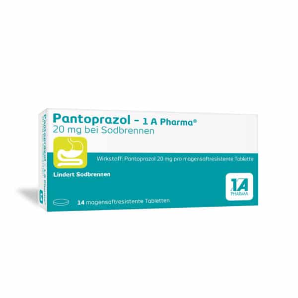 Pantoprazol-1A Pharma 20mg bei Sodbrennen