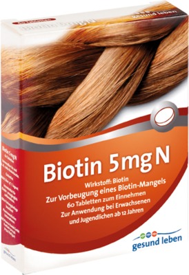 GESUND LEBEN Biotin 5 mg N