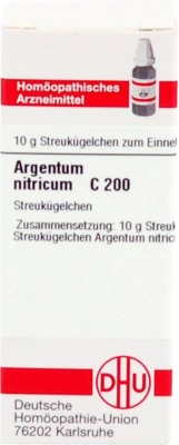 ARGENTUM NITRICUM C 200 Globuli