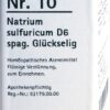 NR.10 Natrium sulfuricum D 6 spag.Glückselig
