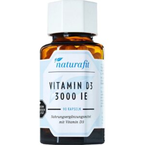 Naturafit Vitamin D3 3.000 I.e. Kapseln