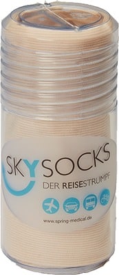 SPRING SKYSOCKS nature 70den Gr.40/41 sand