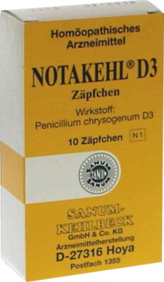 NOTAKEHL D 3 Suppositorien