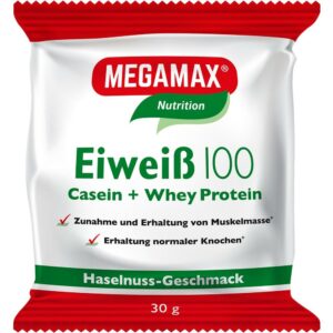 Eiweiß 100 Haselnuss-Geschmack MEGAMAX