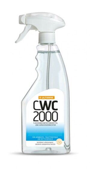 CWC 2000 Geruchsvernichter und Desinfektion Sprühflasche