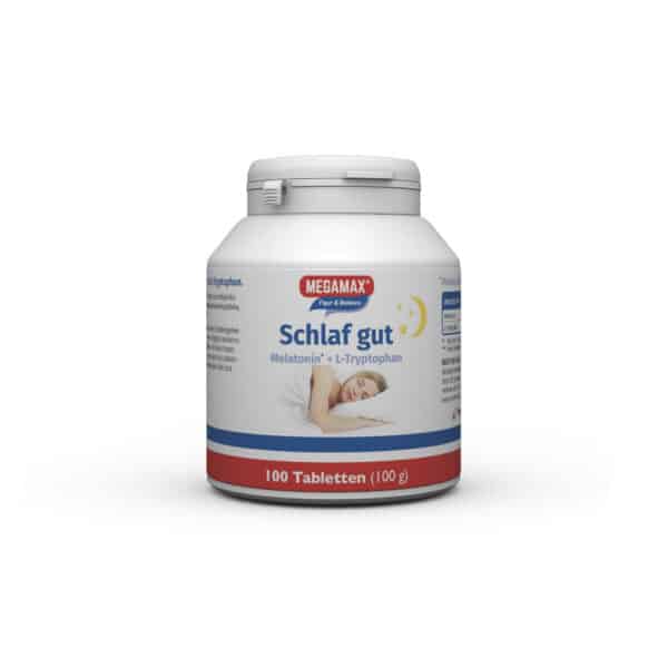 Schlaf gut Melatonin + L-Tryptophan