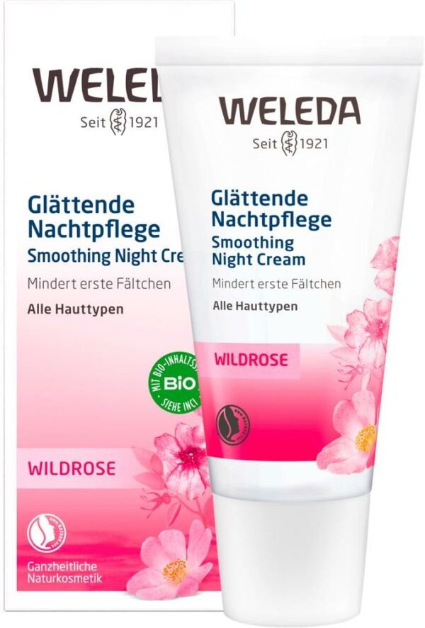 WELEDA Wildrosen glättende Nachtpflege