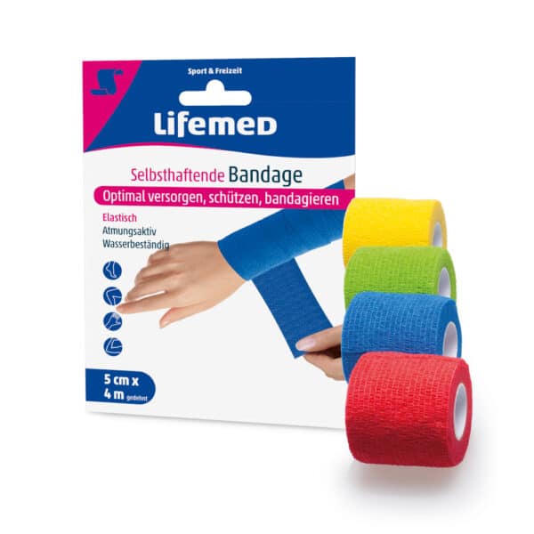 Lifemed Selbsthaftende Bandage