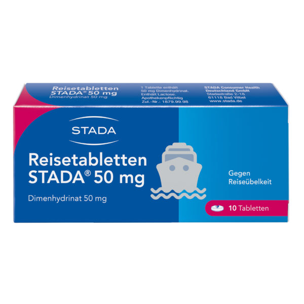 Reisetabletten STADA 50mg