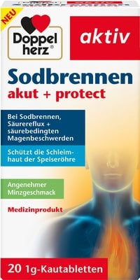 Doppelherz aktiv Sodbrennen akut + protect