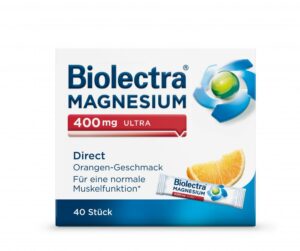 Biolectra MAGNESIUM 400mg ultra Direct Orange