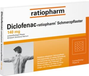 Diclofenac-ratiopharm Schmerzpflaster 140mg