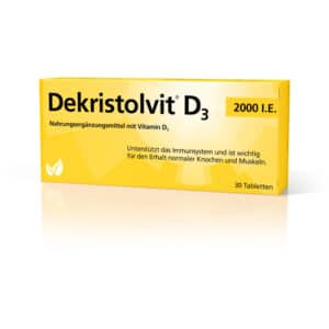 DEKRISTOLVIT D3 2.000 I.E.