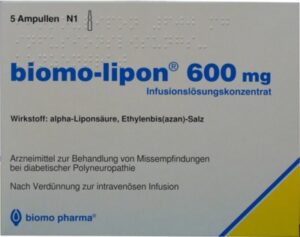 BIOMO LIPON 600 mg Infusionsset Ampullen