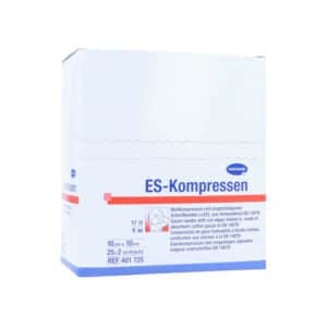 ES-KOMPRESSEN steril 10x10 cm 8fach