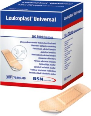 LEUKOPLAST Universal Injektionspflaster Strips 19x40 mm