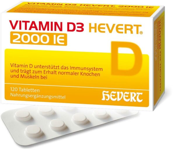 VITAMIN D3 Hevert 2.000 I.E.