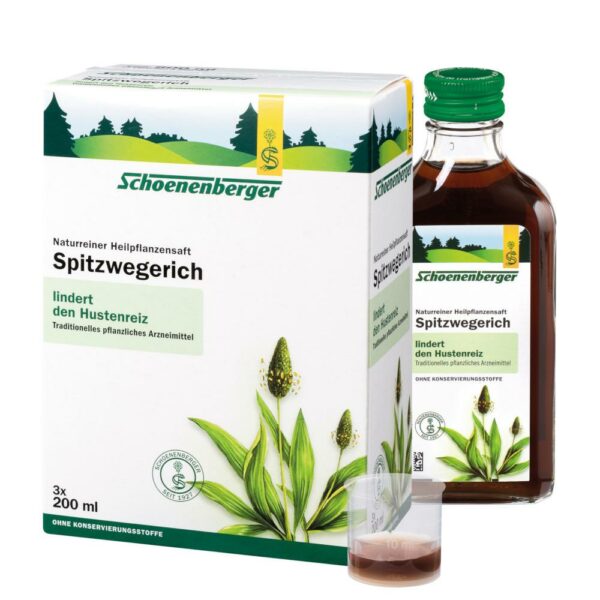 Schoenenberger Spitzwegerich naturreiner Heilpflanzensaft