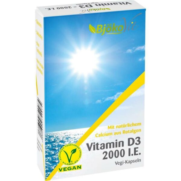 VITAMIN D3 2.000 I.E. Vegi Kapseln